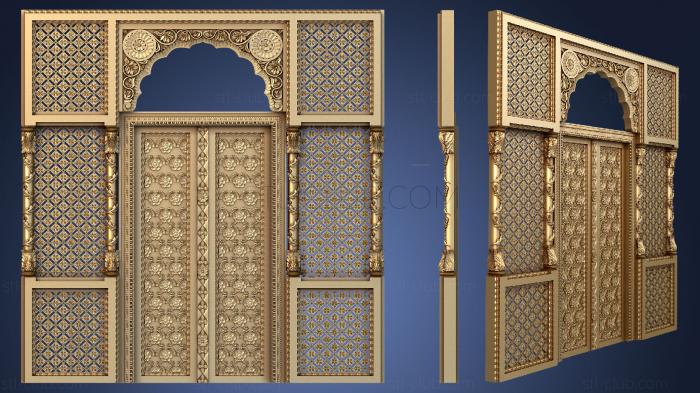 3D model Carved door (STL)